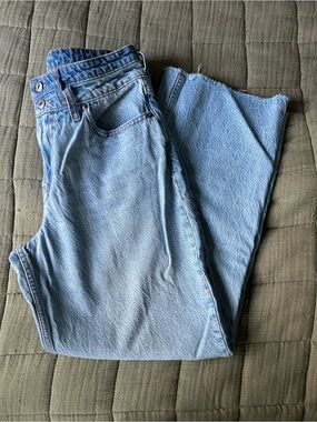 Abercrombie & Fitch The Loose High Rise Curve Love Jean